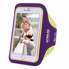 AONIJIE Женский Мужской беговой пакет для спорта, Походов, Кемпинга, фитнеса 5,5 4,7 дюймов с сенсорным экраном iPhone 6 S сумка для мобильного телефона