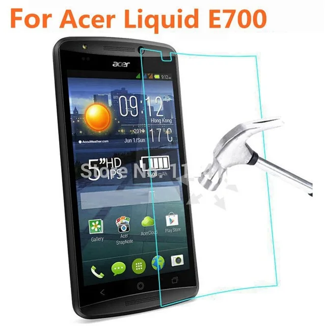 

2.5D Tempered Glass For Acer Liquid E700 High Quality Protective Film Explosion-proof Screen Protector for Acer Liquid E700