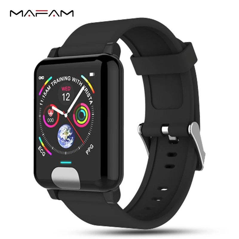 

MAFAM ECG Smart Band PPG Smart Bracelet Fitness Blood Pressure Heart Rate Monitor Calories Smart Watch Band For iphone xiaomi