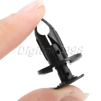 

Yetaha 50pcs 8mm Car Plastic Rivets Fastener Push Clip Auto Door Trim Panel Bumper Fastener Retainer Fender Clip for Toyota Ford