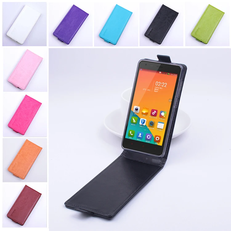 

Fashion 9 Colors Leather Case for Xiaomi Redmi 2 Flip Cover for Xiaomi Redmi 2 / Red Rice 2 / Hongmi 2 Vertical Back Cover