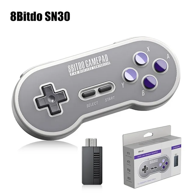 8bitdo SF30 Pro Беспроводной Bluetooth игровой контроллер геймпад с игрового джойстика для Win Android macOS пара nintendo переключатель - Цвет: Синий