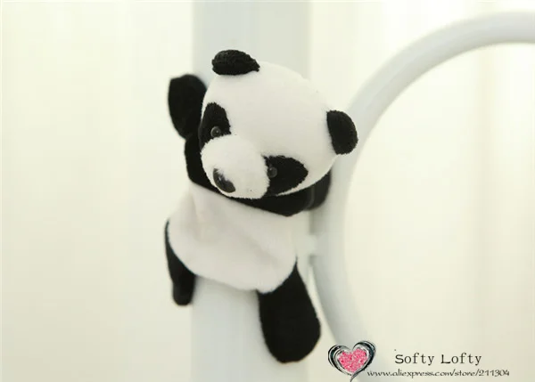 Chinese Panda Bear Plush Toy Tourist Souvenir Fridge Magnet - 5