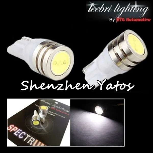 50pcs T10 194 168 high power Car LED light Bulbs 1W Free Shipping | Автомобили и мотоциклы