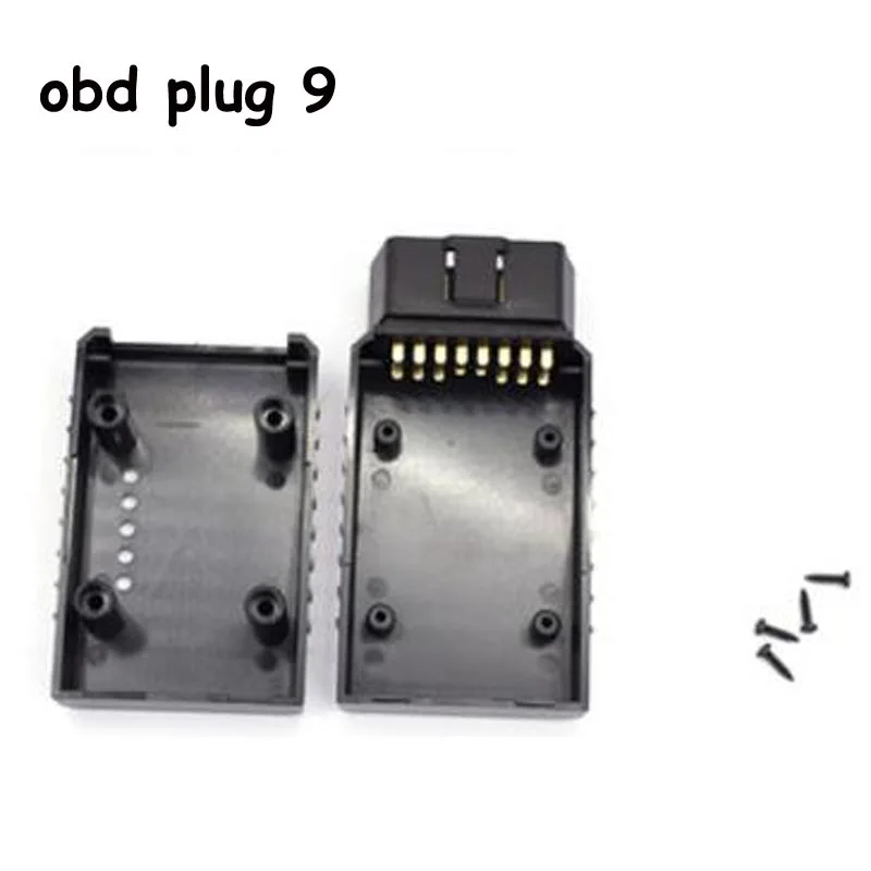 10 шт./лот OBD2 Obdii кабель 16 Pin OBD 2 OBDII Мужской разъем адаптера проводки
