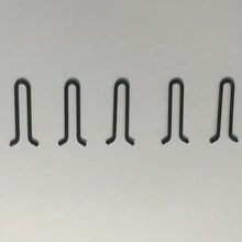 50 шт Wise снасти свинцовые формы петли/колокольчики, универсальные свинцовые формы зажимы-матовые черные-Карповые стержни торцевые снасти