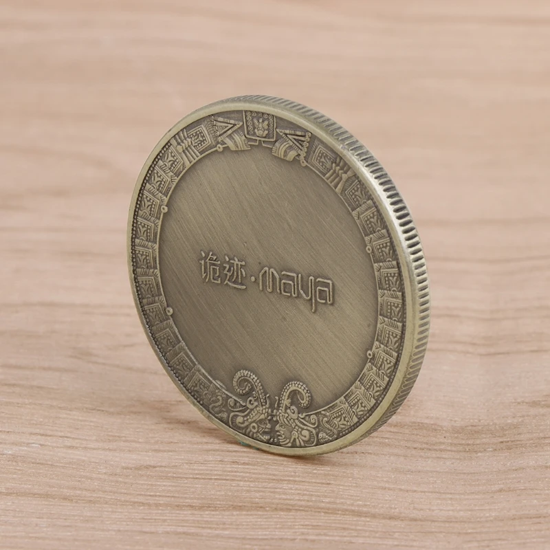 Commemorative Coin Maya Civilization Collection Gifts Souvenir Craft Art Bitcoin