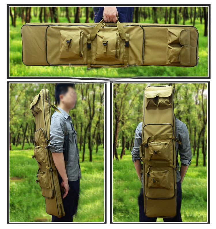 120cm / 47" Outdoor Military Tactical Hunting Gun Bag Riflescope Pack