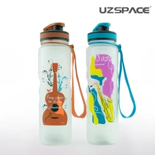 2016 wasser Flasche Protein Druck Plastikbecher Essen Ebene Reisewasserkocher Kapazität Wassermann 1000 ml Umweltfreundliche Tritan (bpa frei)