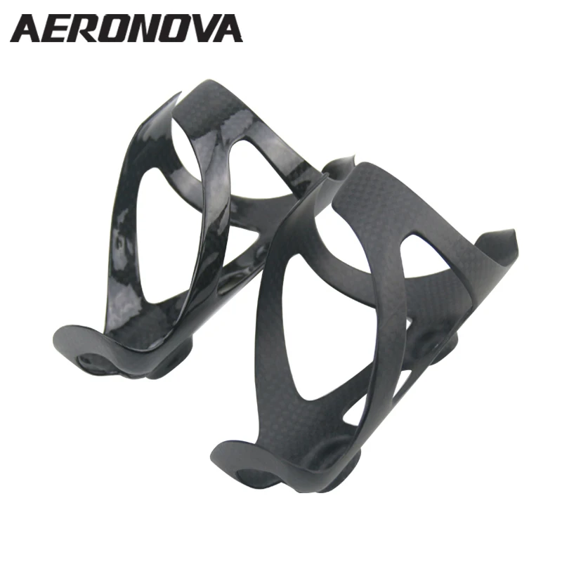 2pcs TEMANI Carbon MTB Road Bicycle Water Bottle Cage Bottle Holder 3K Black