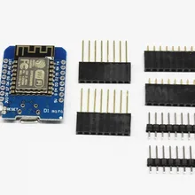 ESP8266 ESP-12 ESP12 WeMos D1 Мини-модуль Wemos D1 Мини WiFi макетная плата Micro USB 3,3 В на основе ESP-8266EX 11 цифровых контактов
