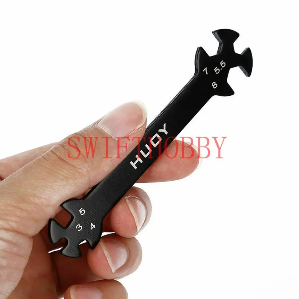 새로운 6 in 1 RC Hudy 특수 도구 렌치, 3/4/5/5.5/7/8mm, 턴 버클용