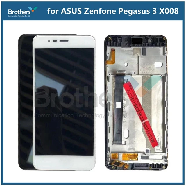 Сенсорный экран для ASUS Zenfone Pegasus 3 X008 ЖК-дисплей с рамкой панель дигитайзер сборка