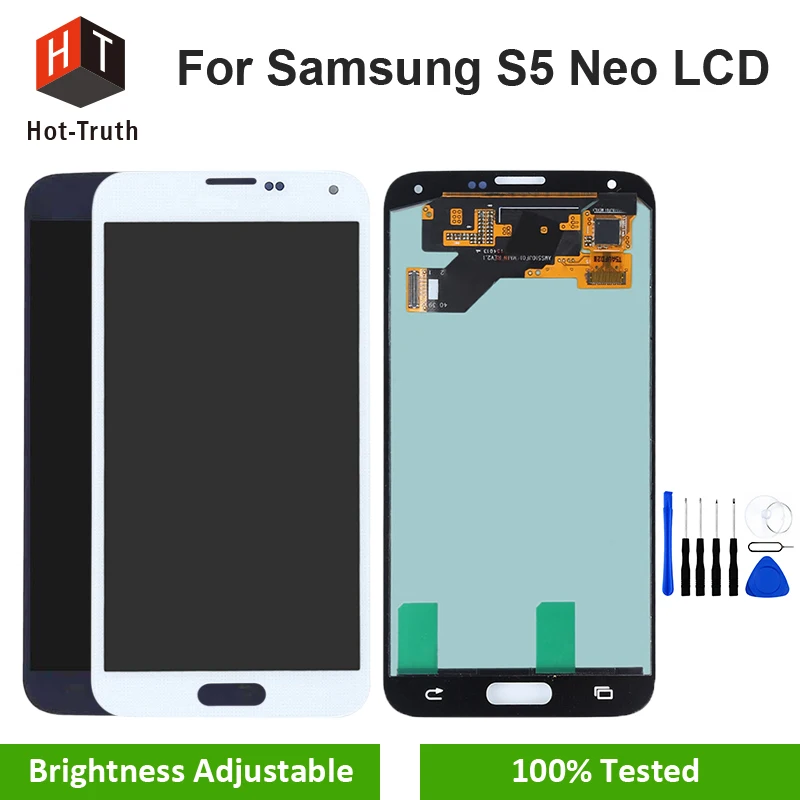 

Hot-Truth SUPER AMOLED Screen For Samsung Galaxy S5 Neo G930 G930F Display Touch Screen Digitizer Assembly Parts 100% Tested LCD