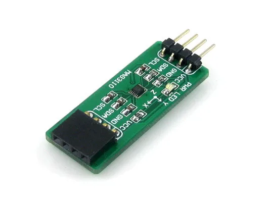 Free Shipping 1pc MAG3110 font b electronic b font compass module triaxial geomagnetic sensor module
