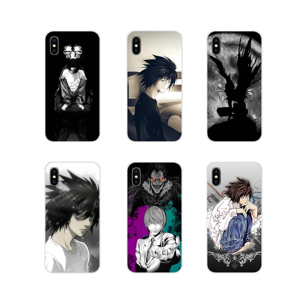 Для Huawei G7 G8 P7 P8 P9 P10 P20 P30 Lite Mini Pro P Smart Plus 2017 2018 2019 аксессуары для аниме Death Note чехлы