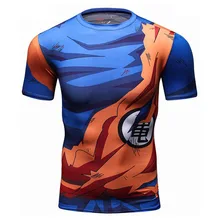 Vegeta футболка с 3D принтом Мужские сжатые рубашки с короткими рукавами летние аниме шоу реальности облегающие топы Человек Косплей Забавный бренд Повседневная