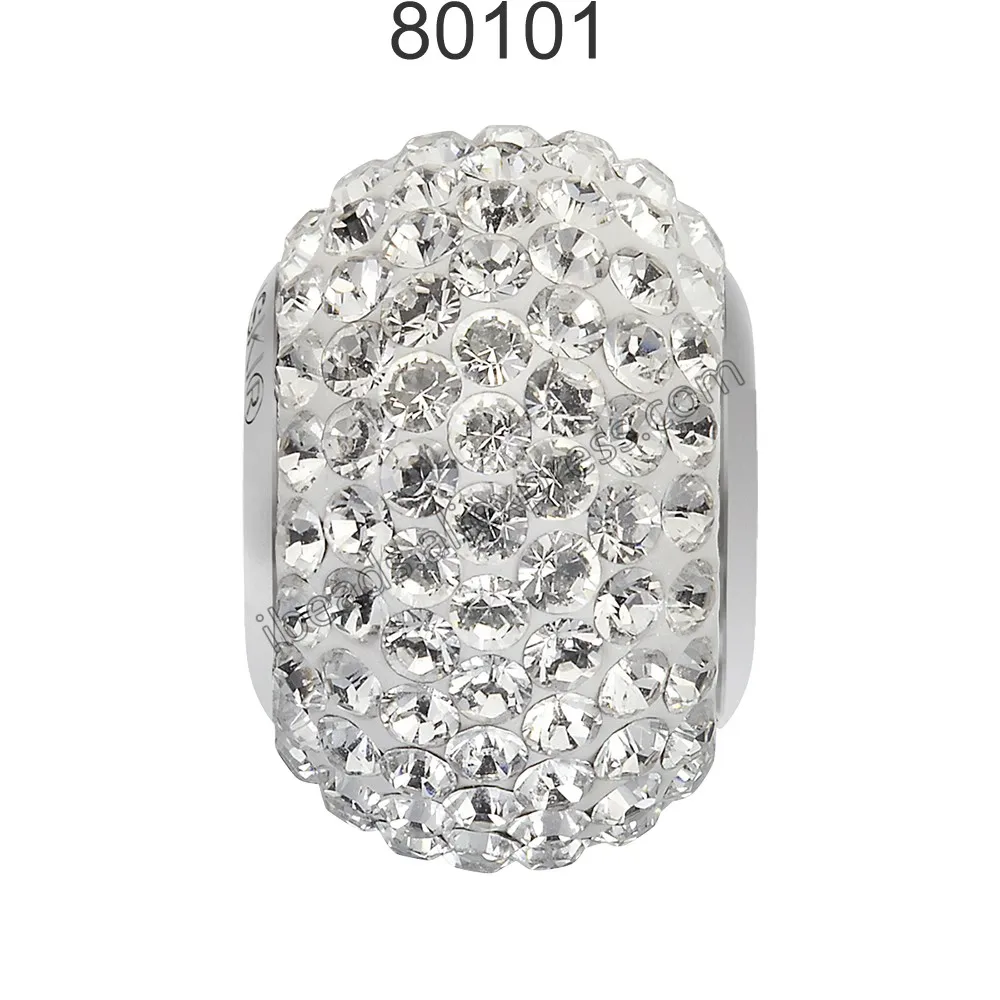 1 шт.) Кристалл от Swarovski 80101 Becharmed& Pave свободные бусины подходят для брендовых браслетов и ювелирных изделий