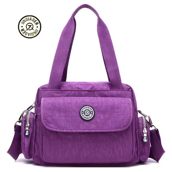 

2018 new nylon Waterproof Women's over-the-shoulder bags Fashion and leisure messenger bags luxury handbags women bags designer