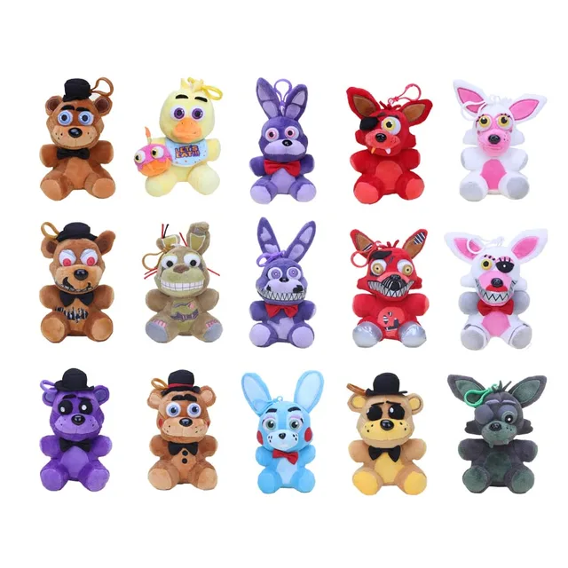 10pcs fnaf five nights at freddy s nightmare springtrap freddy
