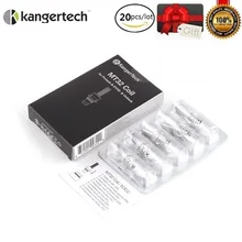 20 шт./лот Kanger Protank 2 SOCC катушка органический хлопок атомайзер ядро Vape катушки для мини Protank 2 Protank 2 клиромайзер evod MT32