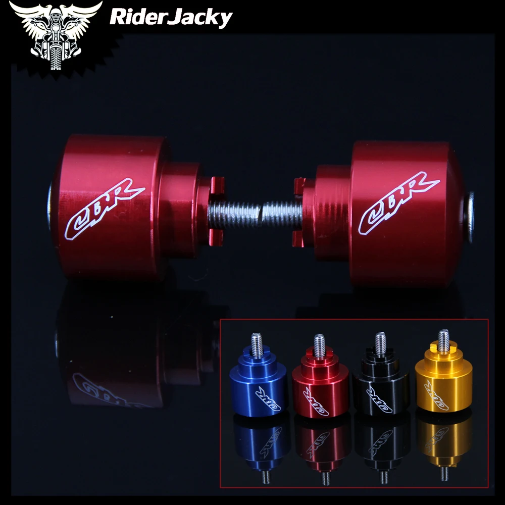 RiderJacky красный руль мотоцикла рукоятка Бар торцевые крышки для Honda CBR125 CBR250 CBR500 CBR300