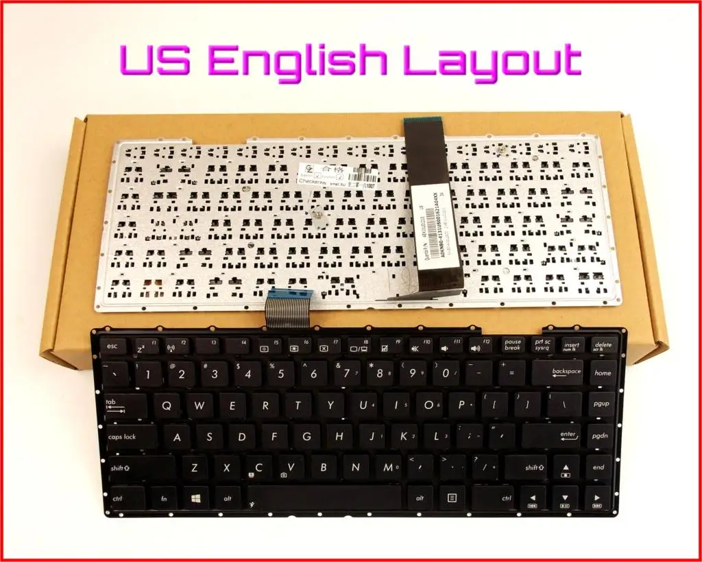 Новая английская клавиатура версия для ASUS K450LN K450LNV K450LDV K450VE K450VC K450VB K450V K450LD ноутбук без рамки
