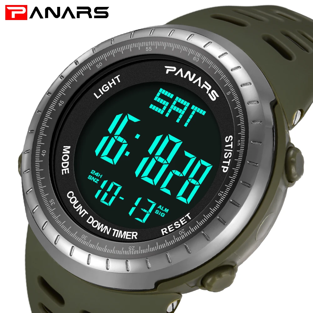 Jual Panars 2018 Digital LED Jam Tangan Pria 50 M Tahan Air Jam Olahraga G Kejutan untuk Pria Jam Tangan untuk Pria Warna Murah Panars 2018 Digital LED Jam Tangan Pria 50 M Tahan Air Jam Olahraga G Kejutan untuk Pria Jam Tangan untuk Pria Warna