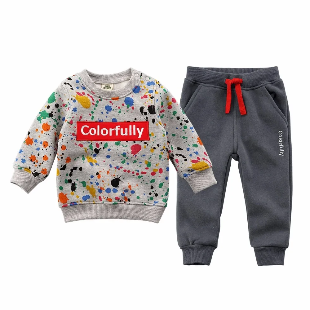 

New Arrival top quality baby thick clothing set,baby clothes set ,Free shipping clothing set for 1-8 years kids!