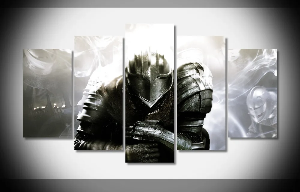 

P0371 Dark Souls Hot World Action Video Game Demon's Souls Poster Framed Gallery wrap art print home wall decor wall picture