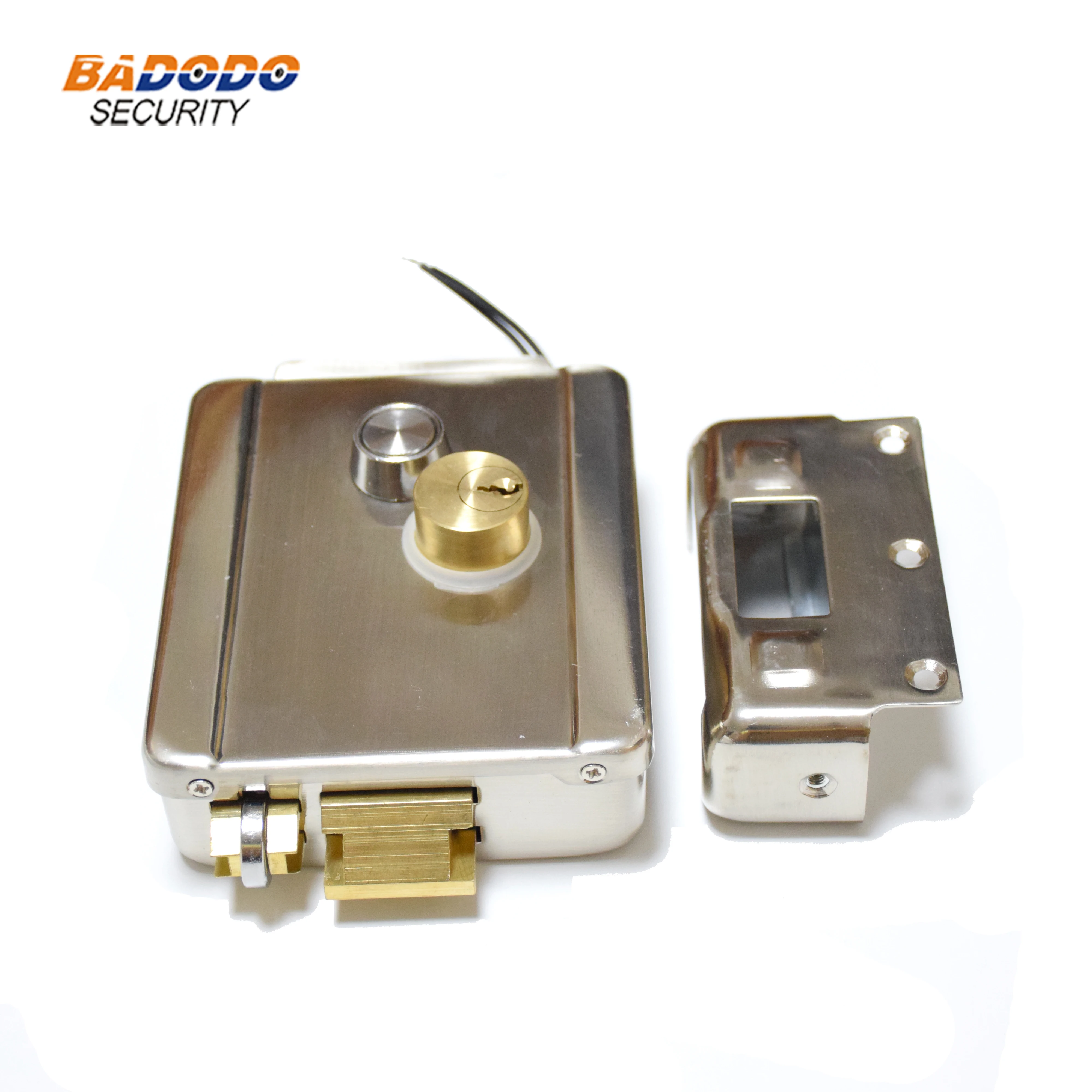 DC12V Electric Control Lock Electronic Door Lock with mechanical key