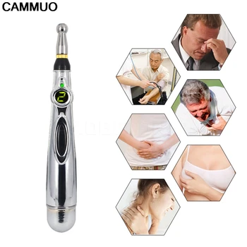 

Electric Electronic Acupuncture Pen Acupuncture Magnet Therapy Heal Massage Pen Meridian Energy Pen Face Care Drop Ship