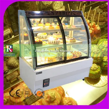 

New products Air Cooling 550W small display fridge mini cake display refrigerator cake display cabinet