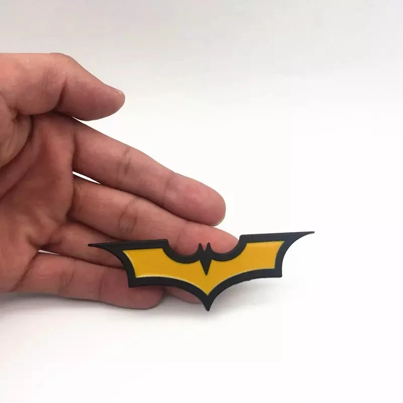 

3D metal High quality bat logo car stickers batman badge emblem car styling tail decal auto accessories decoraiton