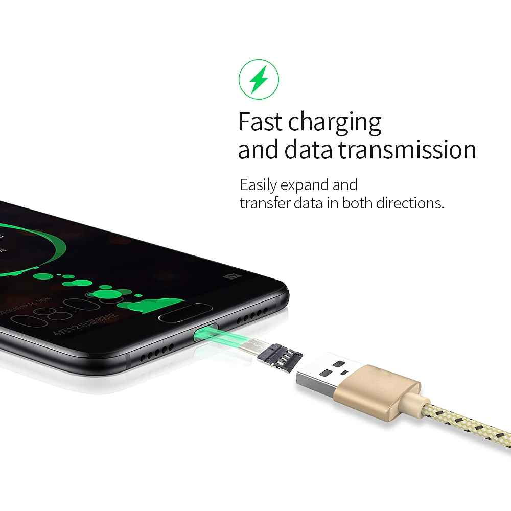 TISHRIC 2 шт. OTG Type c адаптер Micro USB кабель для передачи данных мыши Xiaomi Huawei Samsung usb флеш