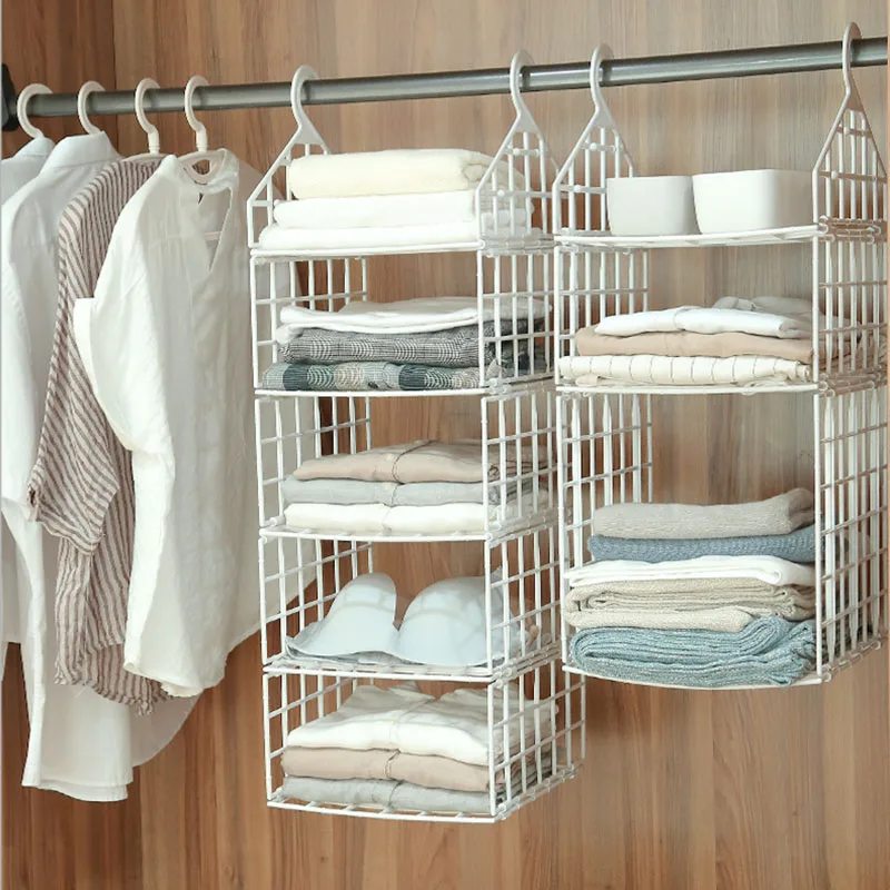 hanging clothes organizer argos