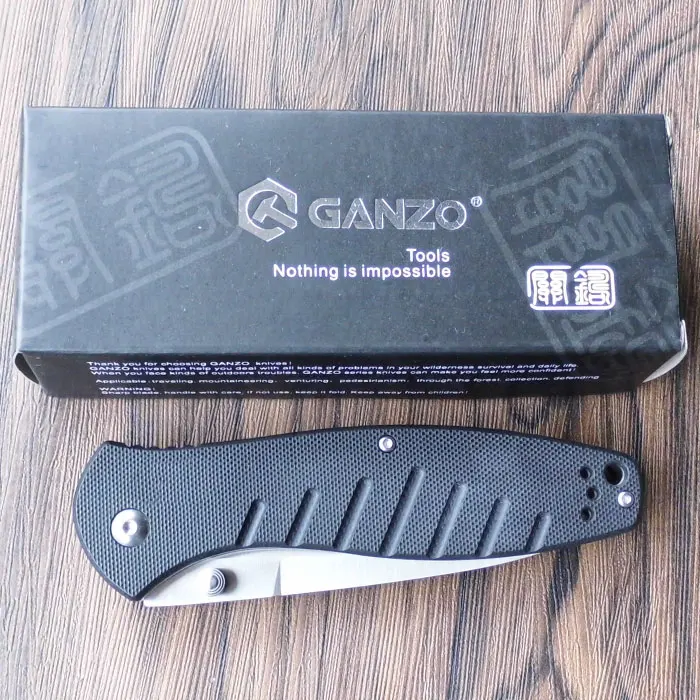 Ganzo G738 Firebird F738 58-60HRC 440C лезвие G10 ручка EDC Складной Ножи карман Ножи Открытый выживания Охота Кемпинг Инструмент