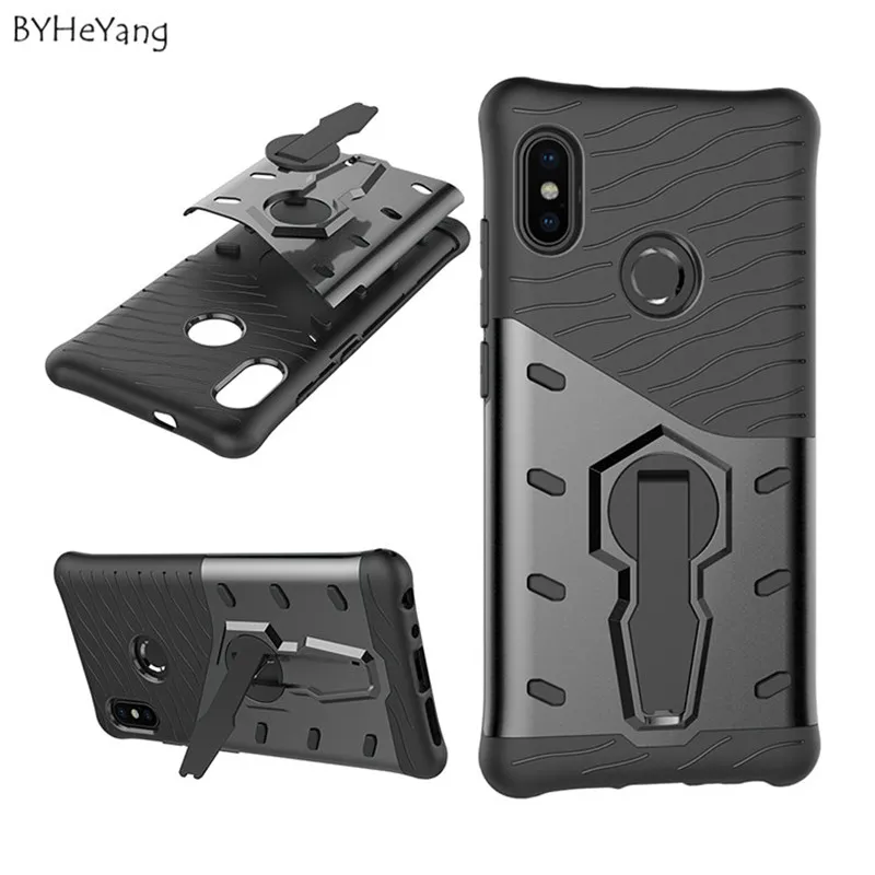 Чехол BYHeYang Redmi Note 5 Pro 64 ГБ силиконовый защитный бампер противоударный чехол