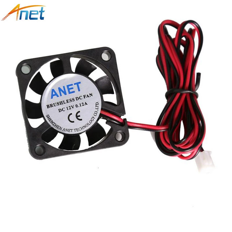 5PCS/lot Silent Cooling Fan 4010 Black Plastic 9 Blade Brushless DC 12V 24V 2-Pin Ball Bearing Computer PC Case | Компьютеры и офис