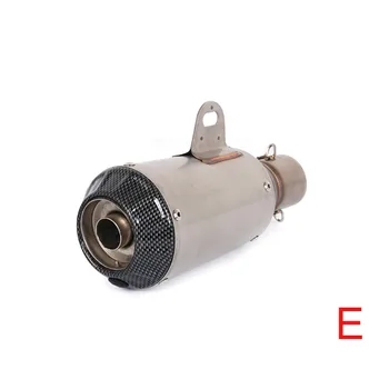

Exhaust Modified Muffler Pipe Universal 2inch Aluminum Alloy Motorcycle Exhaust Pipe For Kawasaki W 800/SE Z750