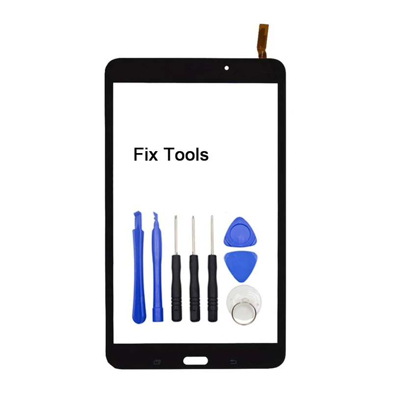 

1Pcs For Samsung Galaxy Tab 4 8.0 T330 T331 T332 T335 T337 Touch Screen Digitizer LCD Panel Front Glass Sensor+Adhesive+Tools