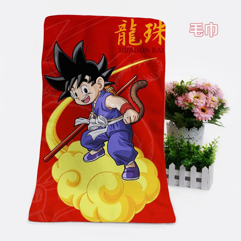 IVYYE 1 шт. Dragon Ball Модные индивидуальные аниме банное полотенце s платок мягкое полотенце для лица мультфильм мочалка унисекс Новинка - Цвет: see chart