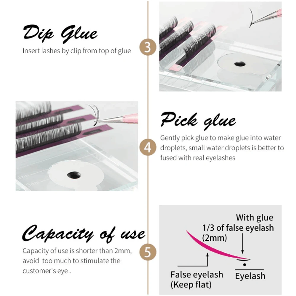 1 шт.-1-2 секунды Поддельные ресницы клей Черный накладные ресницы склеивания сушки Extra Strong глаза ресницы расширение Макияж инструменты