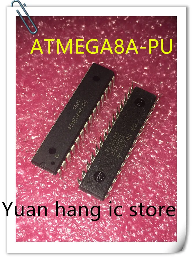 100pcs/lot ATMEGA8A PU 8K 16MHZ 28 PDIP ATMEGA8A 8 ATMEGA8 8A ATMEGA 8A ...