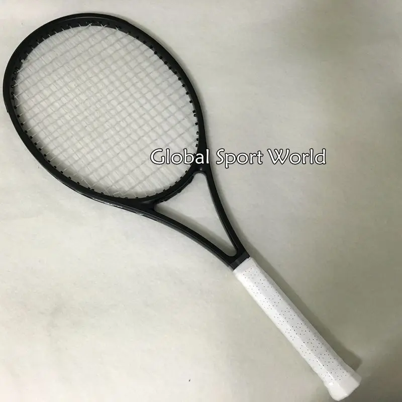 OEM Black customs Tennis Racquets 100 graphite tennis rackets Full