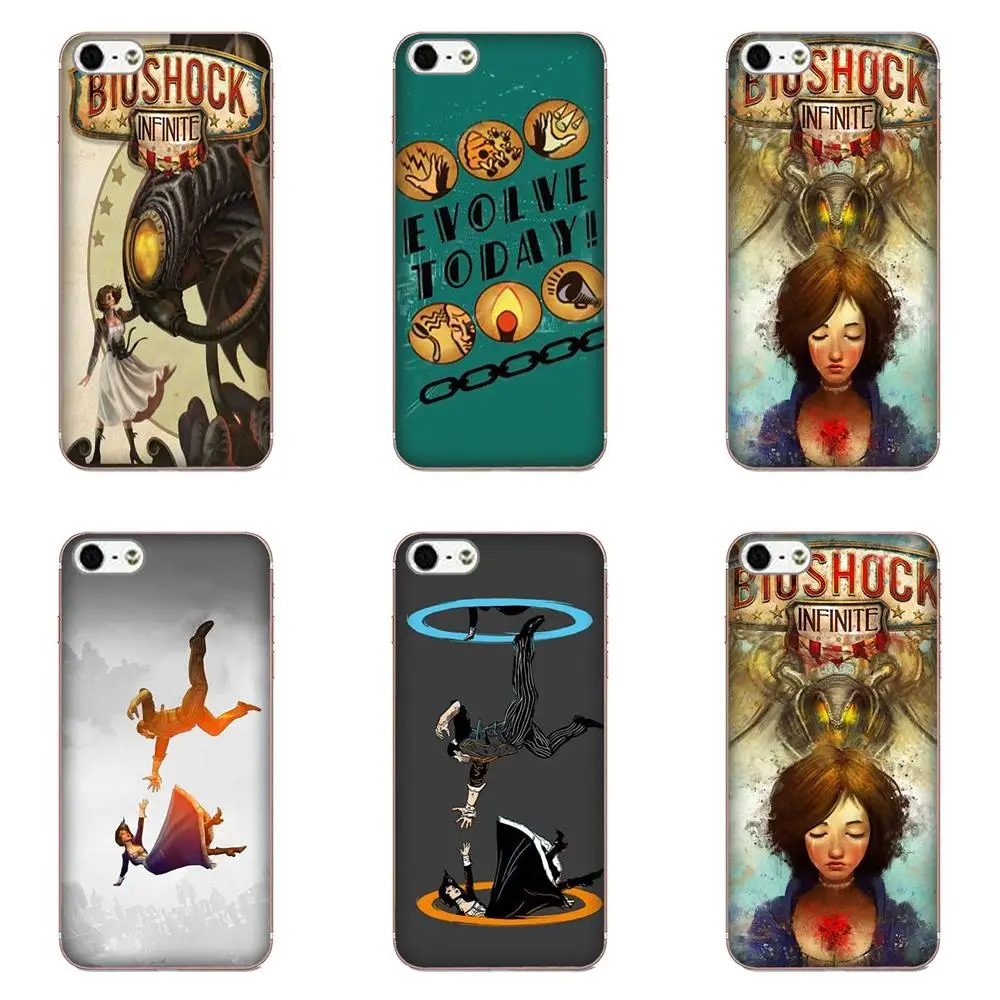 

Bioshock Soft TPU Art Online Cover Case For Galaxy Alpha Core Note 2 3 4 S2 A10 A20 A20E A30 A40 A50 A60 A70 M10 M20 M30