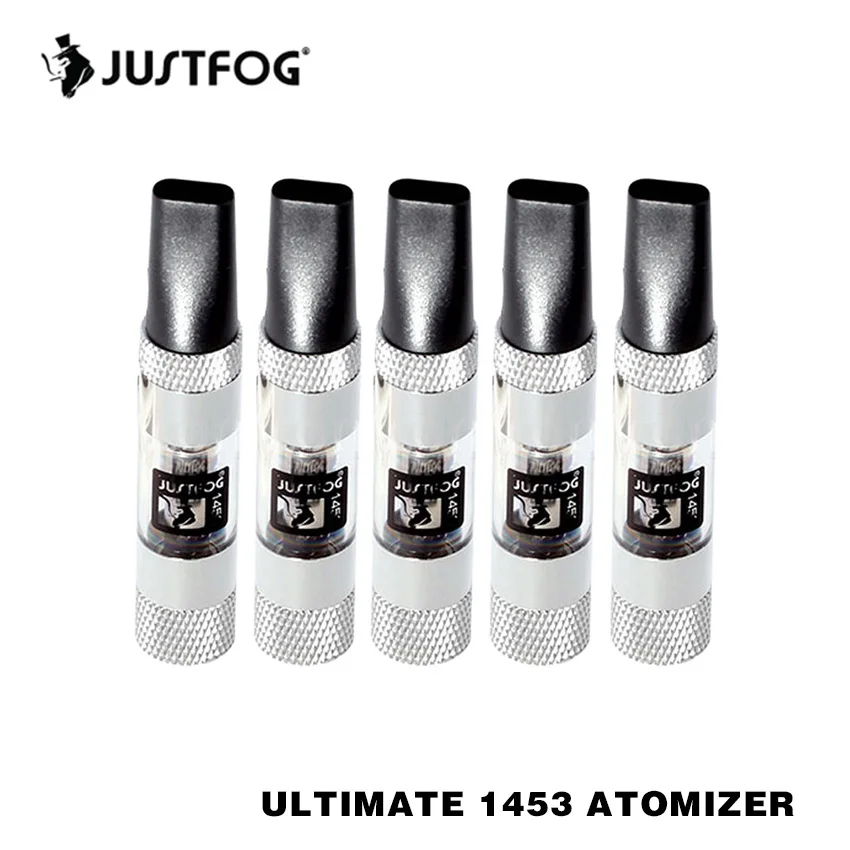 Оригинальный Justfog Ultimate 1453 Clearomizer 1 6 мл ёмкость 14 мм диаметр распыливатель ego 10
