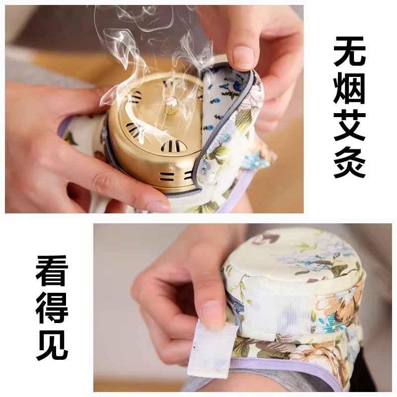 Домашний Массажер из чистой меди для прогревания колена и шеи|moxibustion box|massage therapyfor