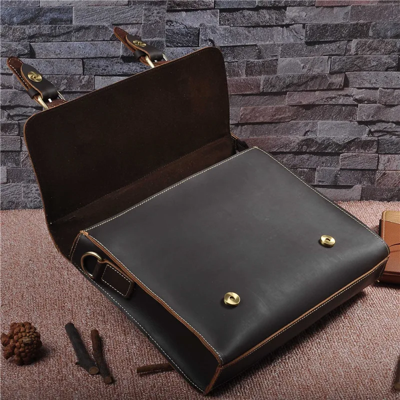 Polegada portátil tote negócios bolsa ombro mensageiro