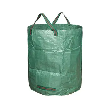 

3pcs Garden Waste Bags Reuseable Heavy Duty Gardening Bags Lawn Pool Garden Leaf Waste Bag